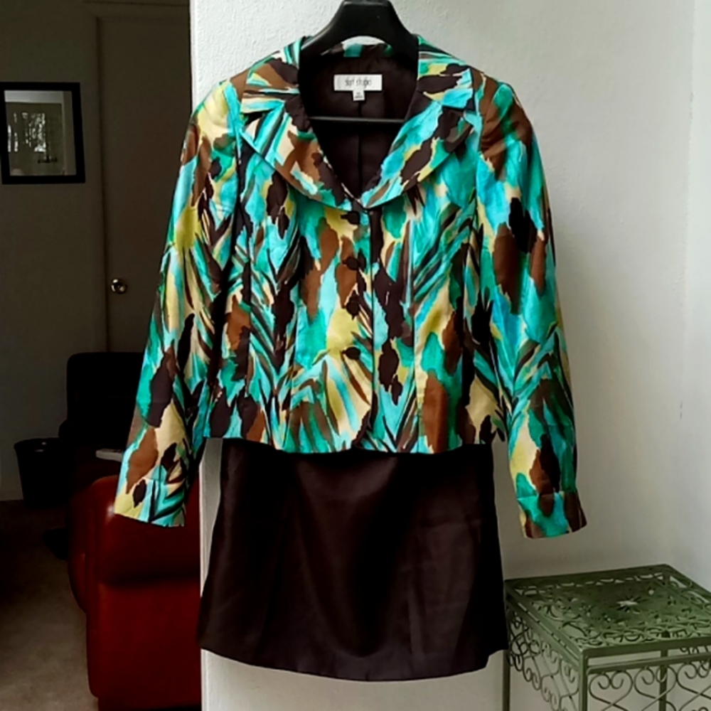Skirt Suit multi color